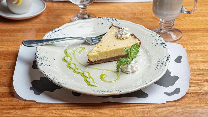 Key lime pie dessert